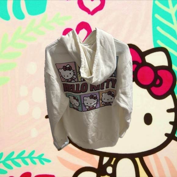Hello kitty beige hoodie ‼️NEED GONE‼️ - Picture 2 of 5